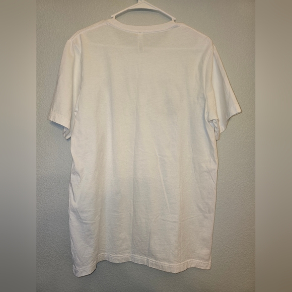 Size Large Peace Love Dogs White T-Shirt - Picture 2 of 3